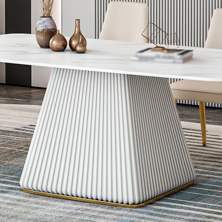 Nordic 1/2/5/7 Pieces Rectangle Dining Set Sintered Stone Dining Table Set