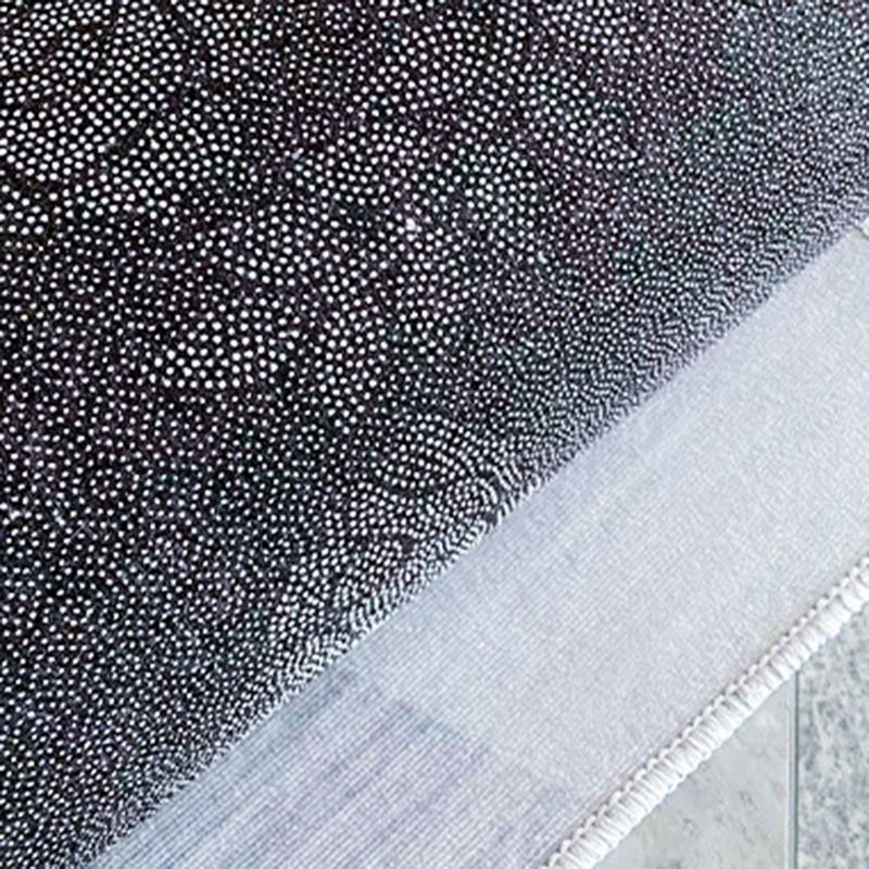 Green Check Pattern Rug Polyester Modern Rug Stain Resistant Rug for Home Decor