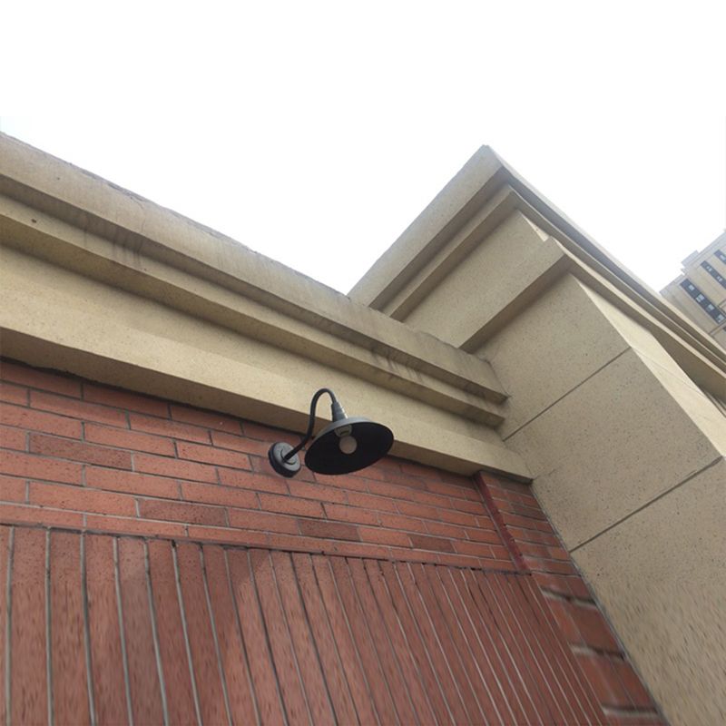 Wandleuchtenleuchte leichte Industriestil Metall Schwanzteeck Wandlampenvorrichtung für den Freien