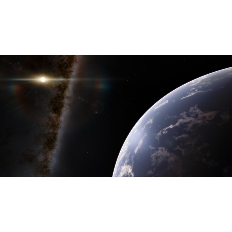 Universe Environmental Wall Mural Wallpaper Sitting Room Wall Mural