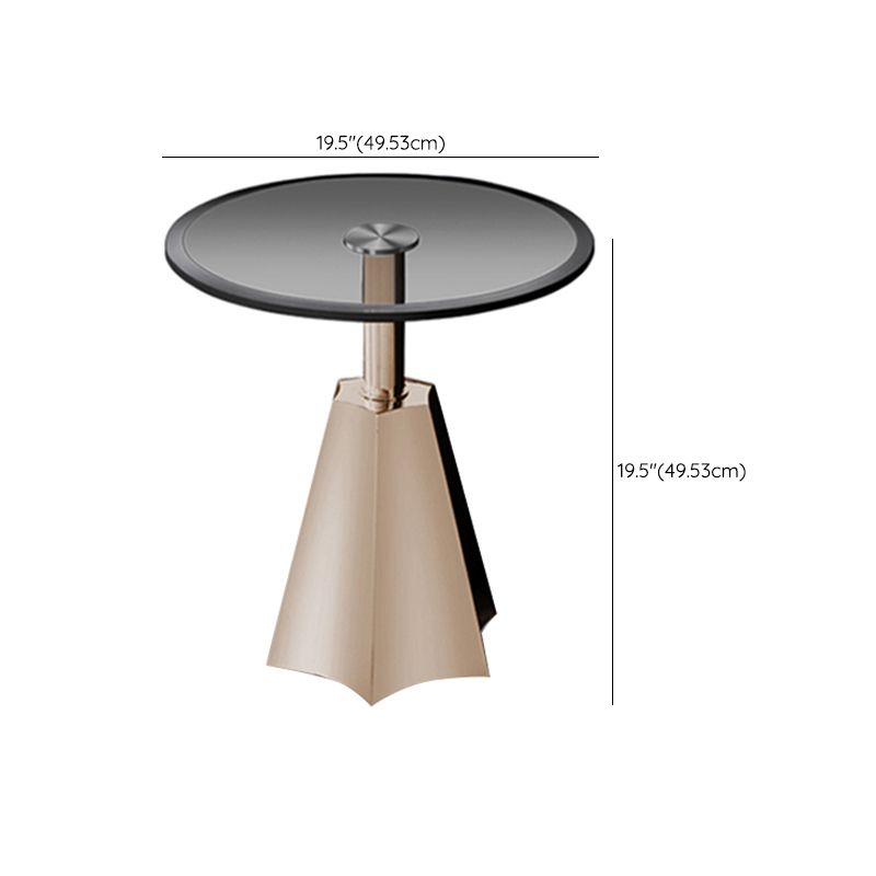 Black Glass Top Bunching Tables Abstract Coffee Cocktail Table