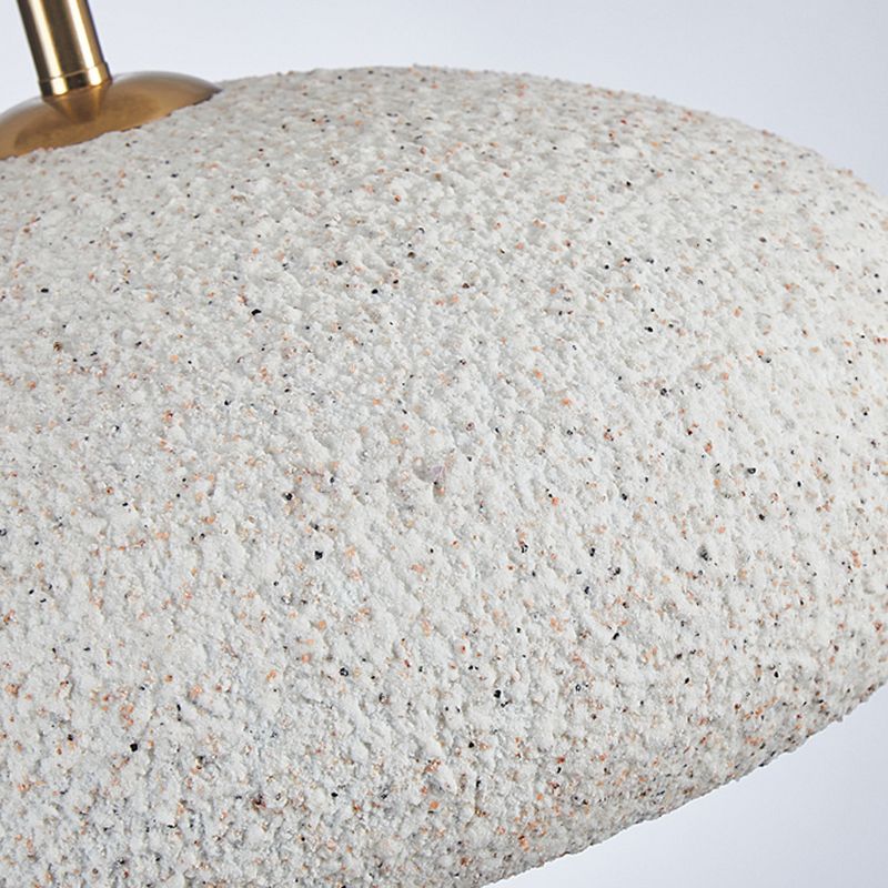 Resin Dome Shade Ceiling Semi Flush 1 - Light Industrial Semi Flush Mount