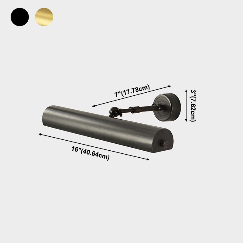 Modern Simple Copper Makeup Mirror Lamp Bathroom Nordic Mirror Light Fixture