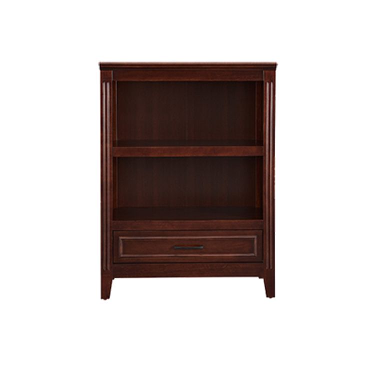 Modern Style Bookshelf Solid Wood Standard Shelf Bookcase for Home