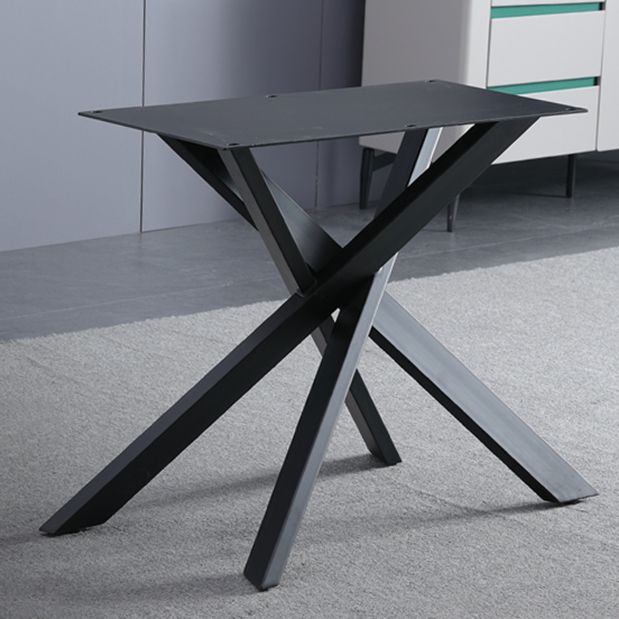 Modern Sintered Stone Rectangle Table Set 1/2/5/7 Pieces Dining Set