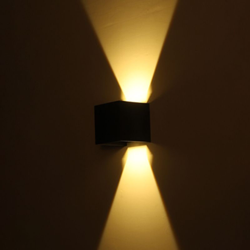 Moderner Stil Geometrischer Wandleuchten Beleuchtung Metall 2 Lichter Wandscheibe Leuchter