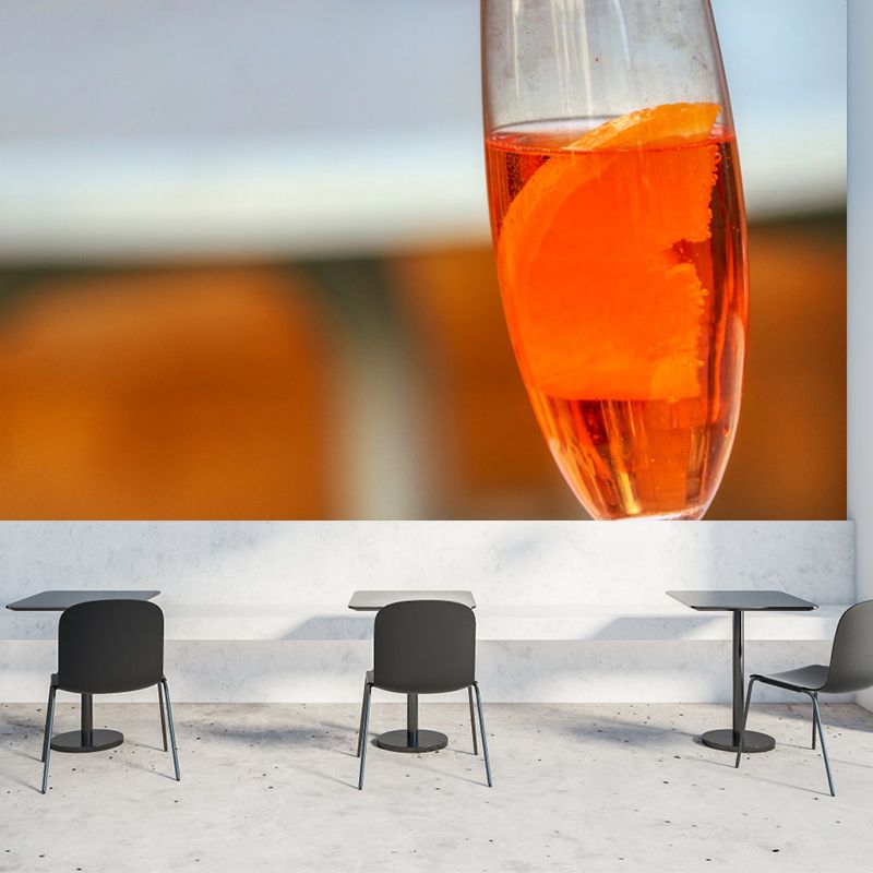 Wine Modern Wall Murals for Pub Water Resistant Wall Decor, Personalized Size