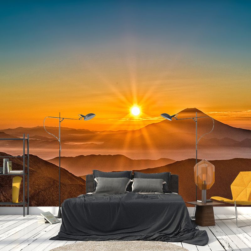 Mount Fuji View Mural Contemporary Eco-friendly Material Home Wall Covering