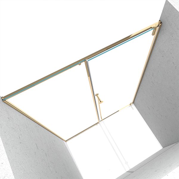 Semi Frameless Tempered Glass Shower Door Pivot Shower Doors