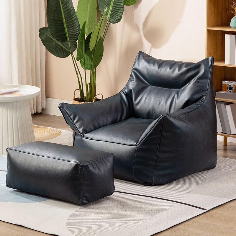 Faux Leather Chair 31.4" L x 31.4" W x 31.4" H Arms Included Chair