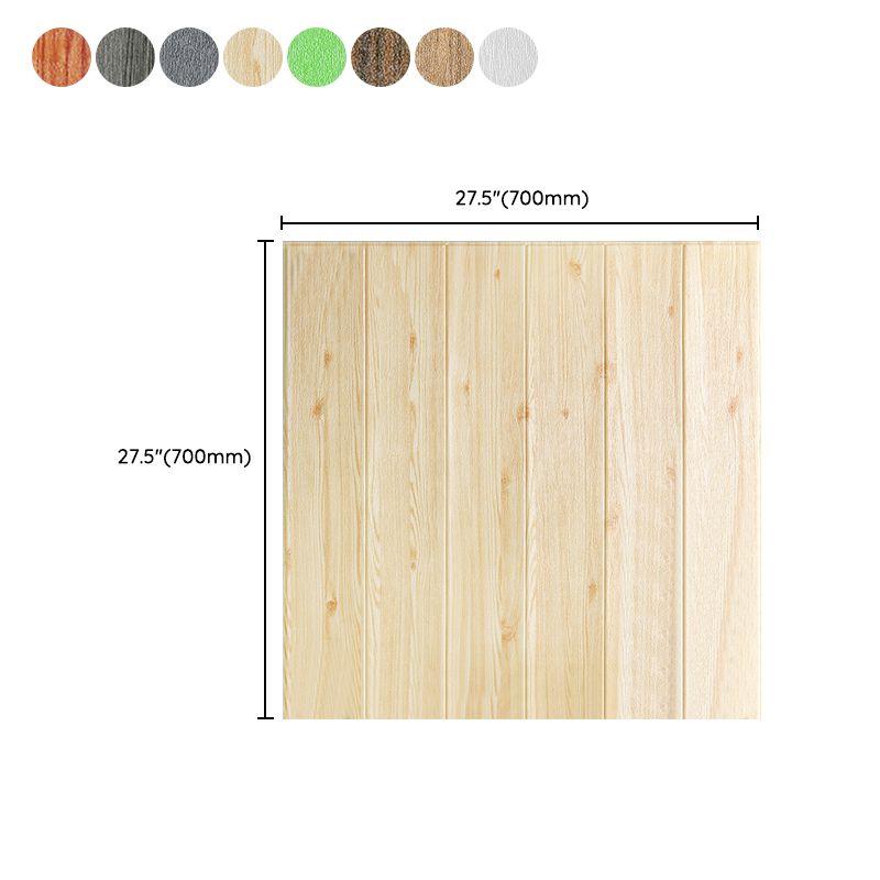 Wall Paneling Wainscoting Vinyl Peel and Stick Smooth Waterproof Indoor Wall Paneling