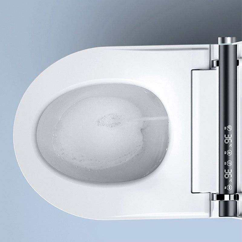 Wall Mount Flush Toilet One-Piece Toilet Contemporary Toilet Bowl