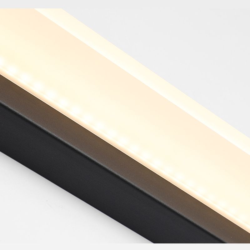 Style minimaliste moderne Mall Light Vanity Vanity Lights Metal Vanity Lamp pour salle de bain