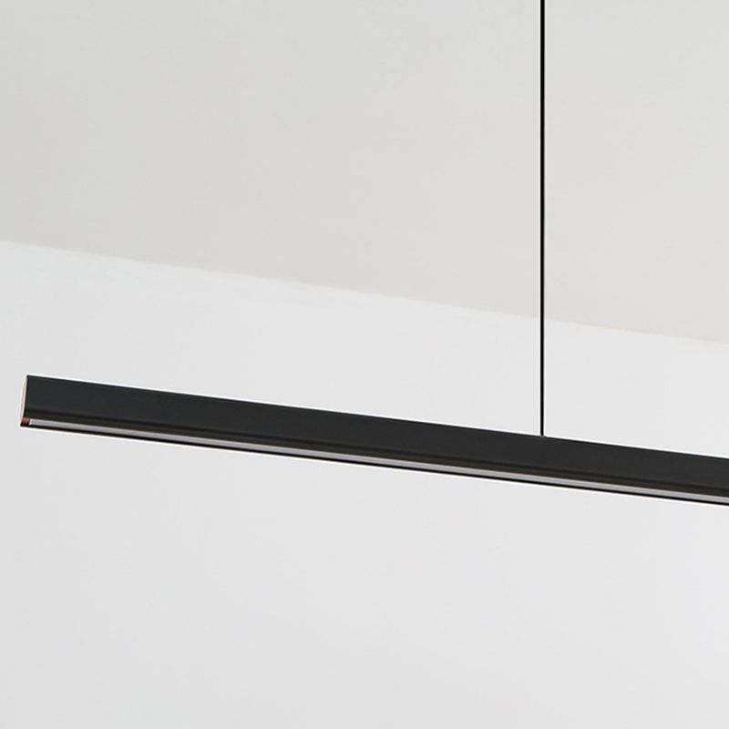 Simple Style Hanging Island Light Metal LED Hanging Lighting Fixture