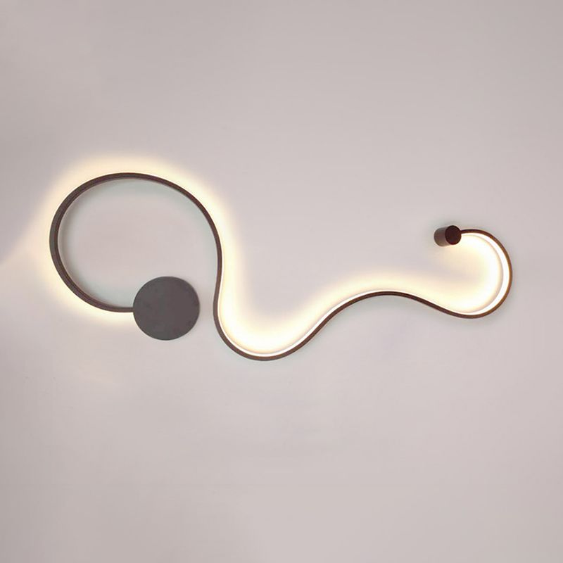 1 Licht linearer Schatten Wandleuchten moderne einfache Modestil-Wandbeleuchtung