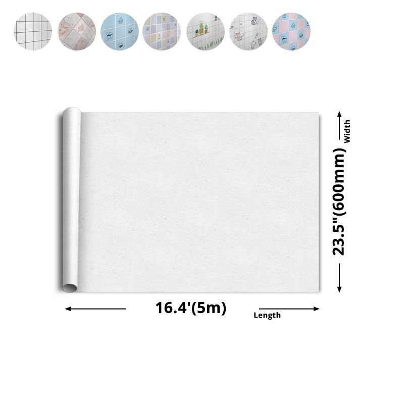 Modern Backsplash Wall Tile PVC Self Adhesive Wallpaper for Kitchen Backsplash