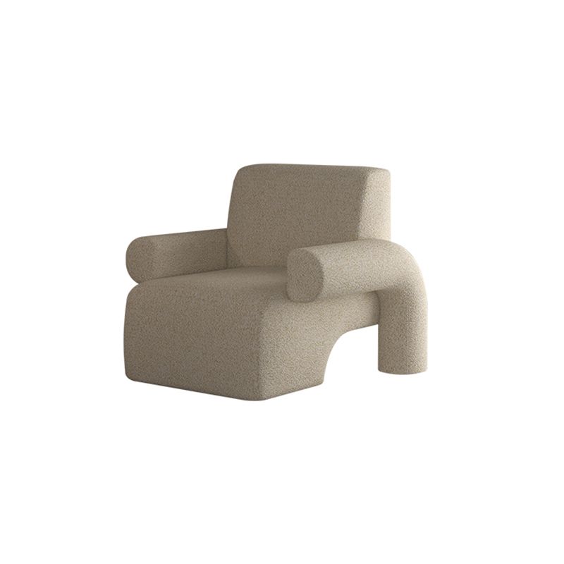 Arm Chair Recessed Arms Included Chair for Living Room, 35.43" Wide
