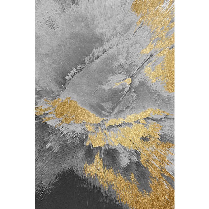 Reclaimed Splash Ink Carpet Polyester Indoor Carpet Stain Resistant Area Rug for Living Room