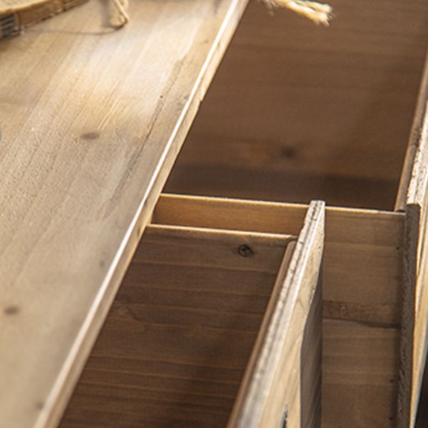 Traditional Dresser Solid Wood Storage Chest Dresser for Bedroom