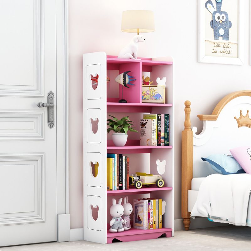 Scandinavian Style Bookshelf Engineer Wood Bookshelf for Office