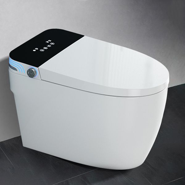 Modern ABS Toilet Bowl One Piece Toilet Floor Mounted Flush Toilet