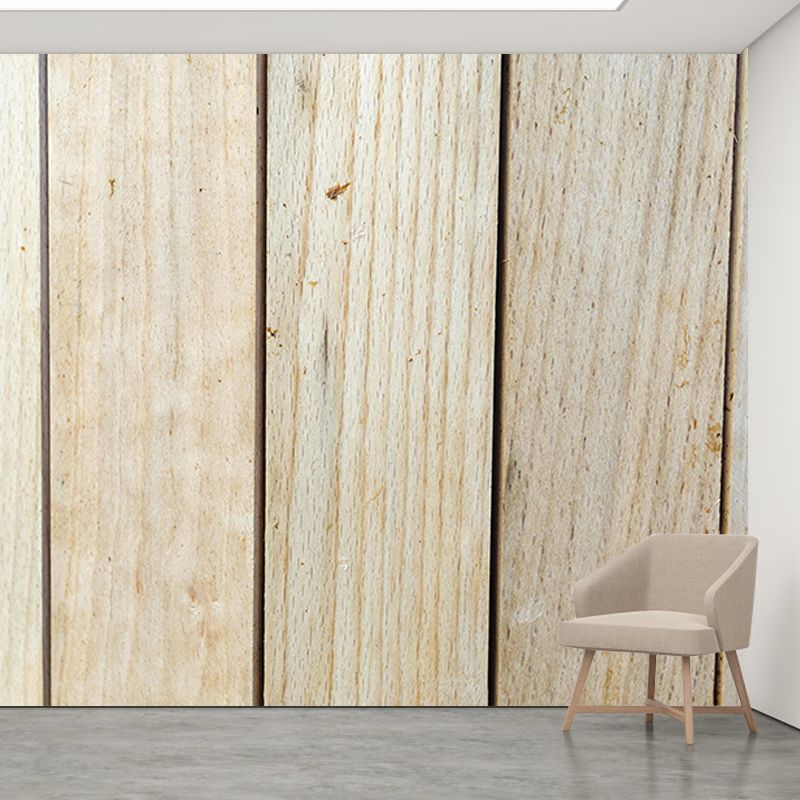 Industrial Style Wood Grain Mural Wallpaper Horizontal Photography Living Room Wall Art