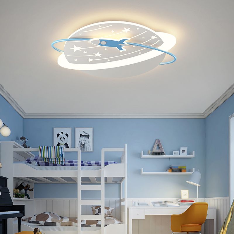 Modern Style Unique Shape Ceiling Fixtures Metal 2 Light Ceiling Mounted Lights