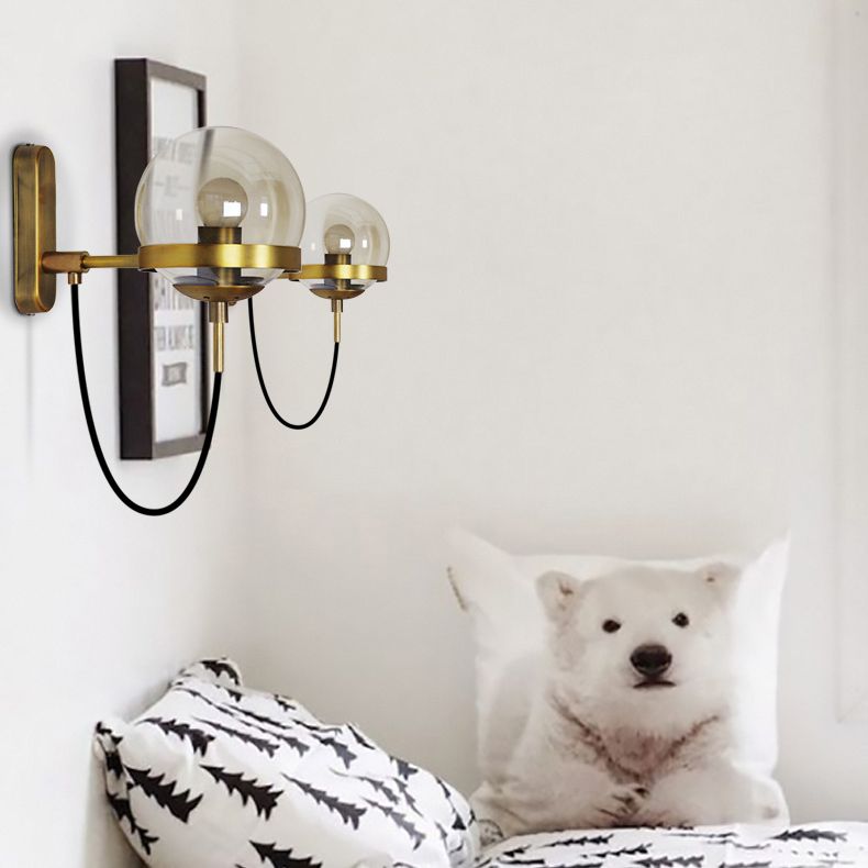 Moderne transparante glazen wandwand Slaapkamer Studiezaal Leesverlichting leesverlichting