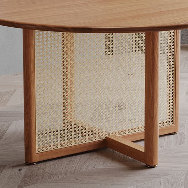 Pine Solid Wood Dining Room Collection Natural Base Modern Dining Site Table