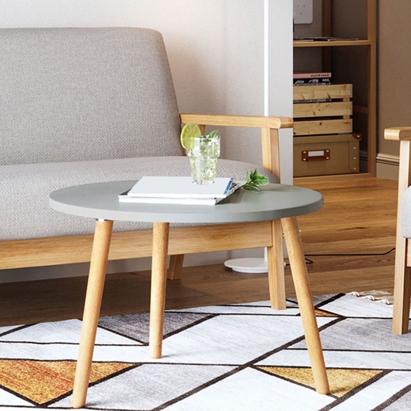 Contemporary Coffee Table Wooden Natural Coffee Cocktail Table