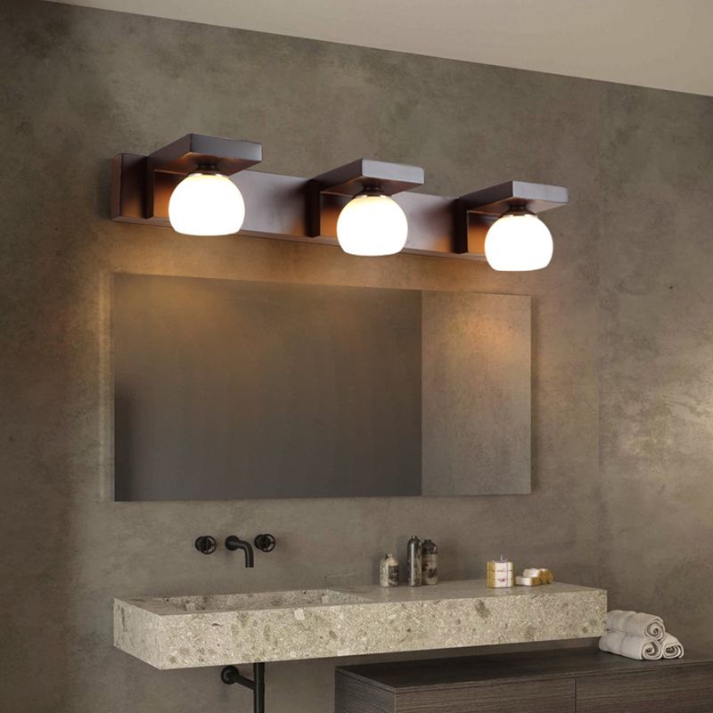 Simplicità contemporanea Global Vanity Sconce Lights Wall Wall Monte Lampada per bagno