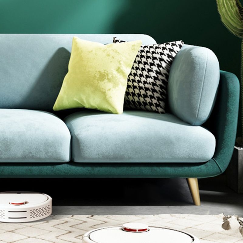 Zeitgenössischer Kissen Top Arm Liege Liebesseat für Wohnzimmer