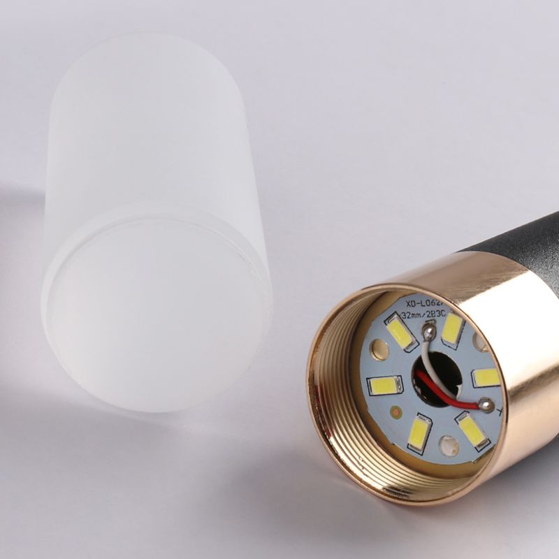 Cylindrical Shape Metal Hanging Lights Modern Style Hanging Light Fixtures