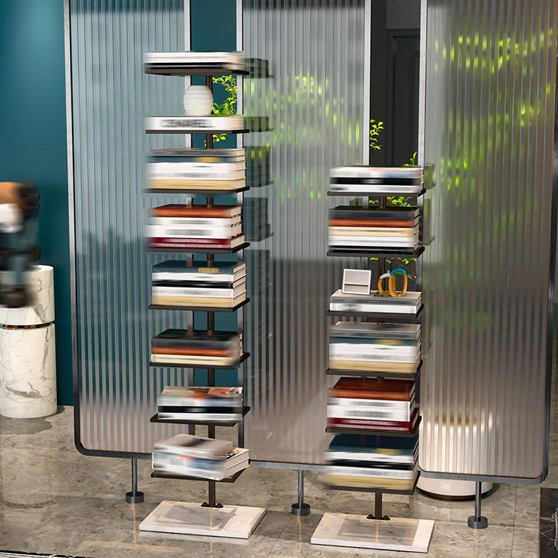 Moderner Stil offener Bücherregal Metal Etagere Regalbuch für Zuhause