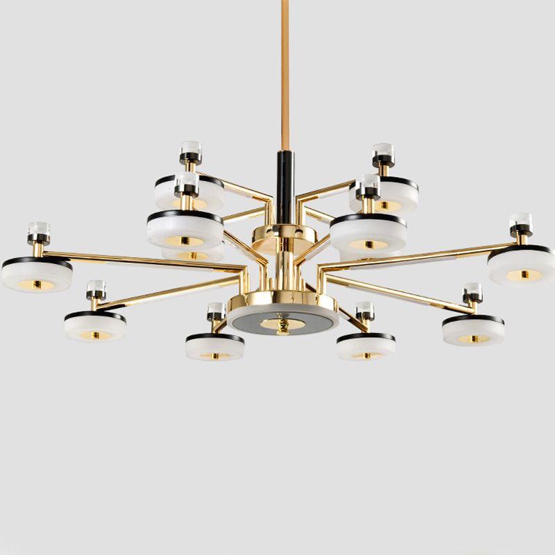 2 Bulbs Quantity Optional Modern Chandelier Pendant Light for Living Room Dining Room
