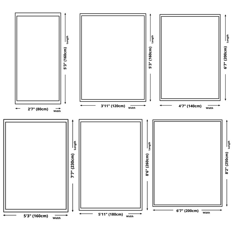 Nostalgia Médalon Carpet Multicolor Polyester tapis anti-glissement