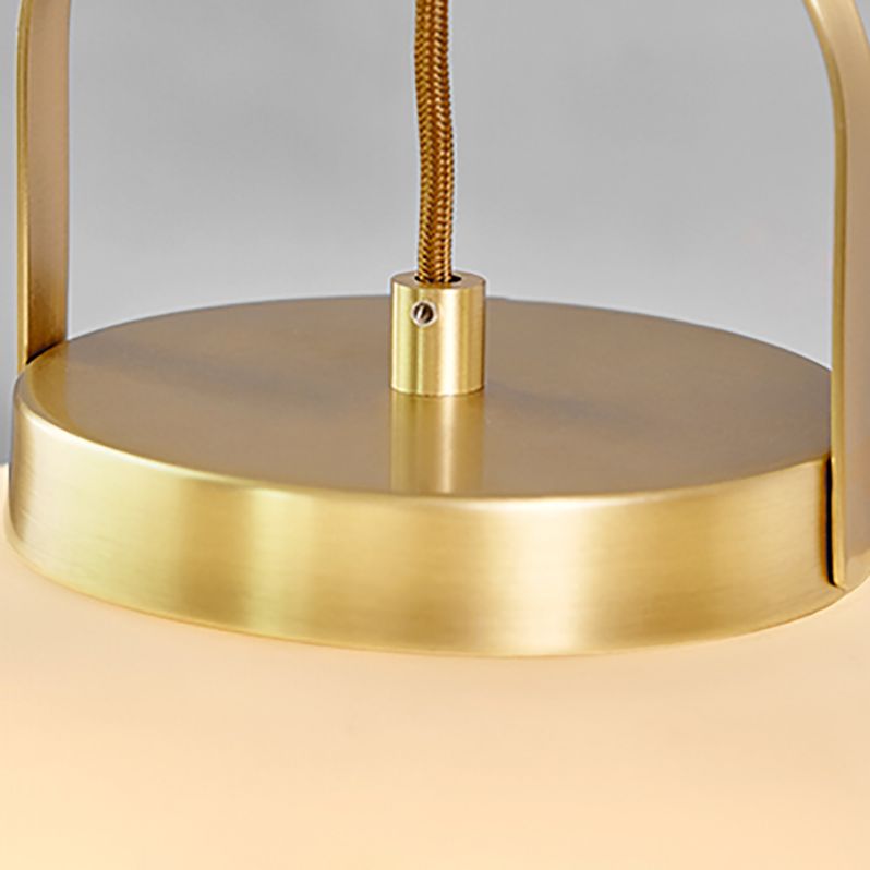 Assayeur d'éclairage pendentif en verre blanc léger en verre blanc clair pour salle à manger