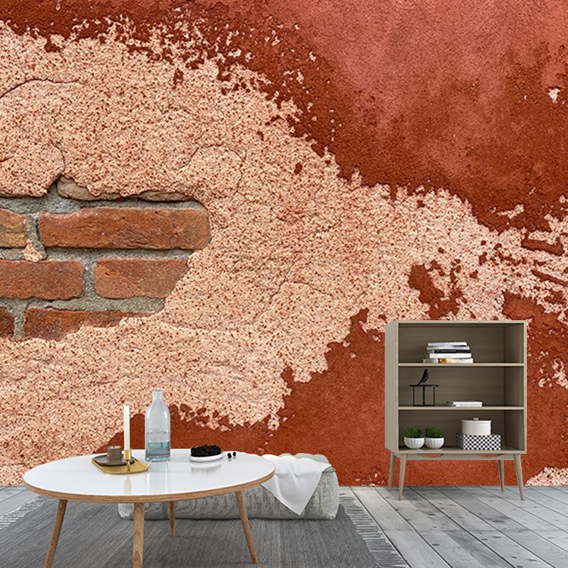 Photography Wall Mural Wallpaper Brick Texture Sitting Room Wall Mural