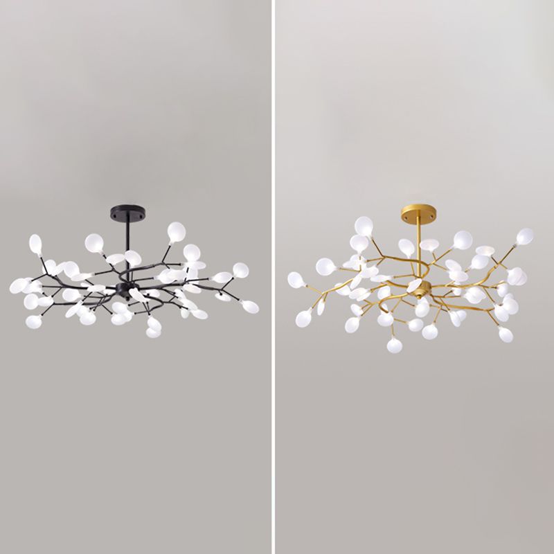 Lampadario orbicolare a sospensione Light lampadari moderni per sala da pranzo con ombra acrilica