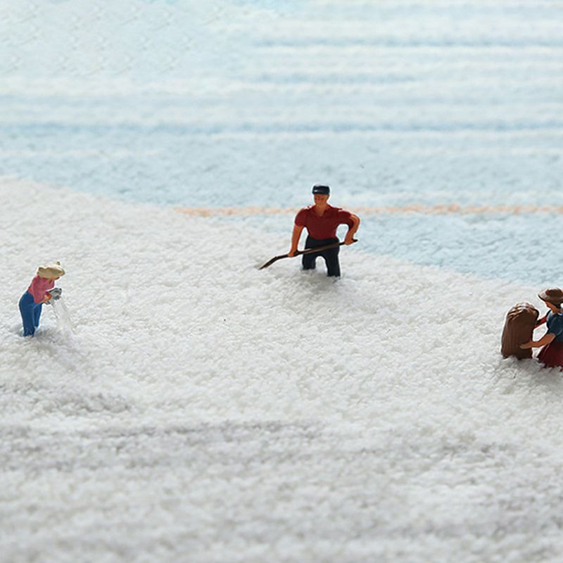 Blue Modern Rug Polyester Pattern Rug Stain Resistant Rug for Living Room