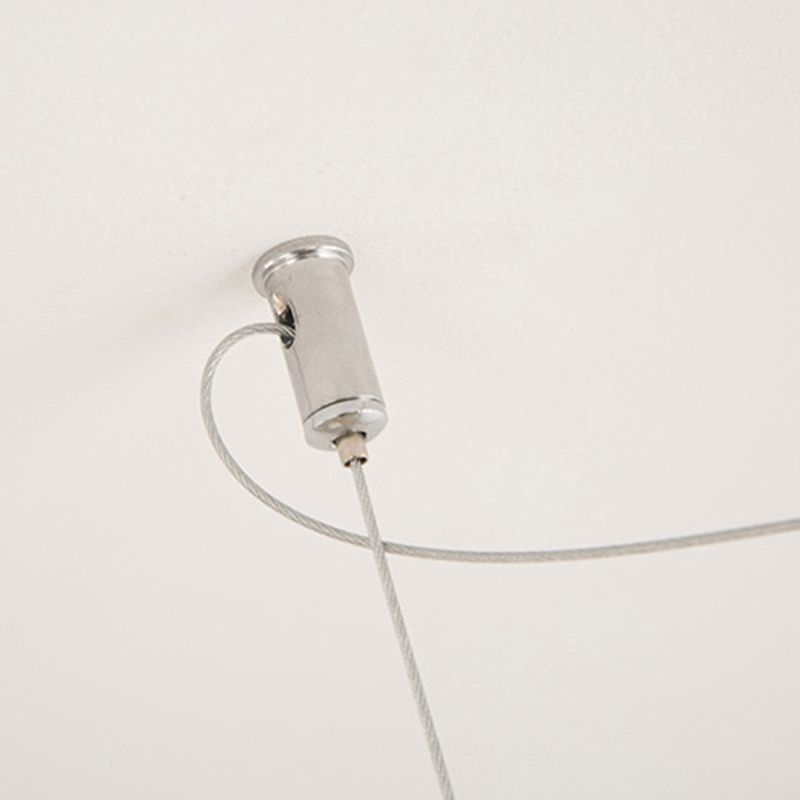 Island Pendant Light Simple Metal Dining Room LED Ceiling Pendant Light