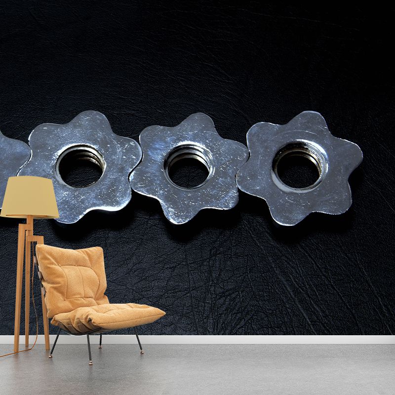 Metal Mural Modern Eco-friendly Wall Covering for Sitting Room, Personalized Size Available