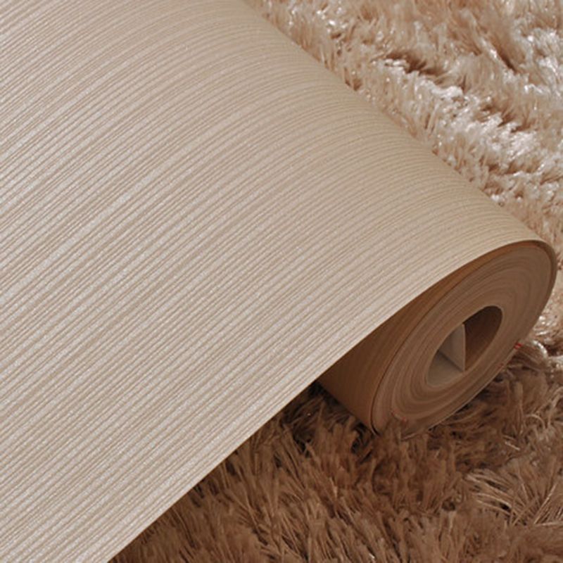 Pure Colored Wallpaper Roll Modern Non-Pasted Dinning Room Wall Decor, 57.1-sq ft