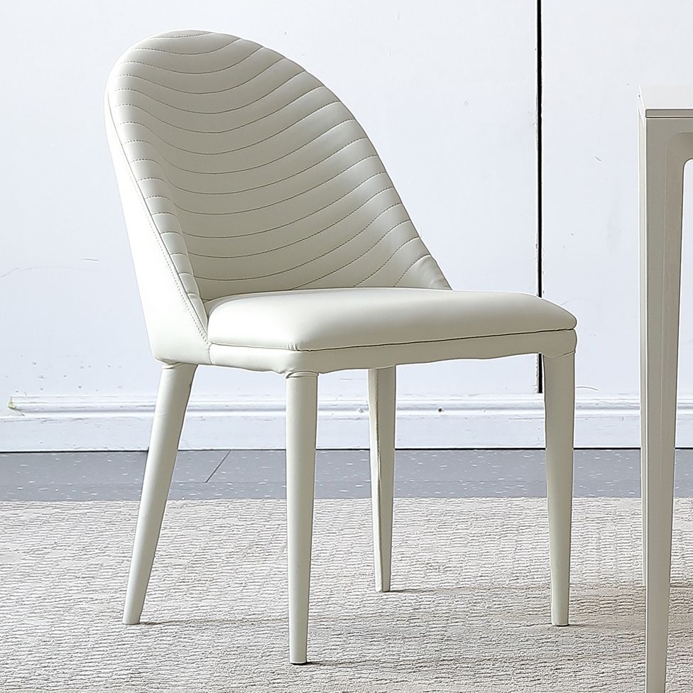 Modern Sintered Stone White Dining Room Set with Rectangle Table Formal Dining Table Furniture