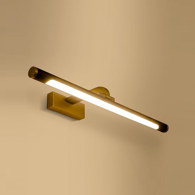 American Style Metal Vanity Light Straight LED Mirror Light for Bathroom