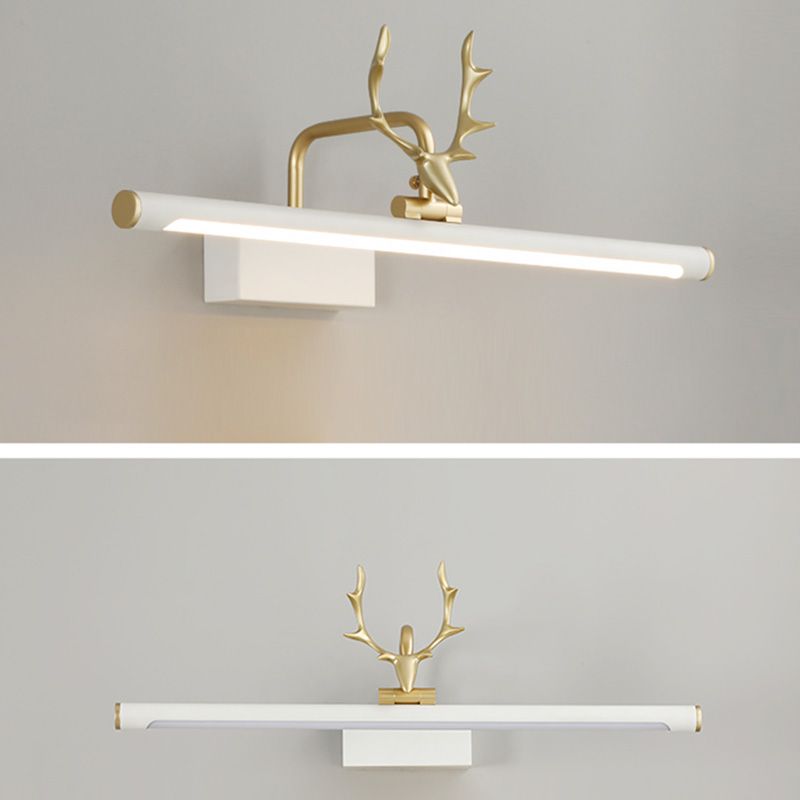 Minimalistische wandkandelspiegel Mirror Lichtwand gemonteerd eenvoudige wandlampwetsen voor toilet