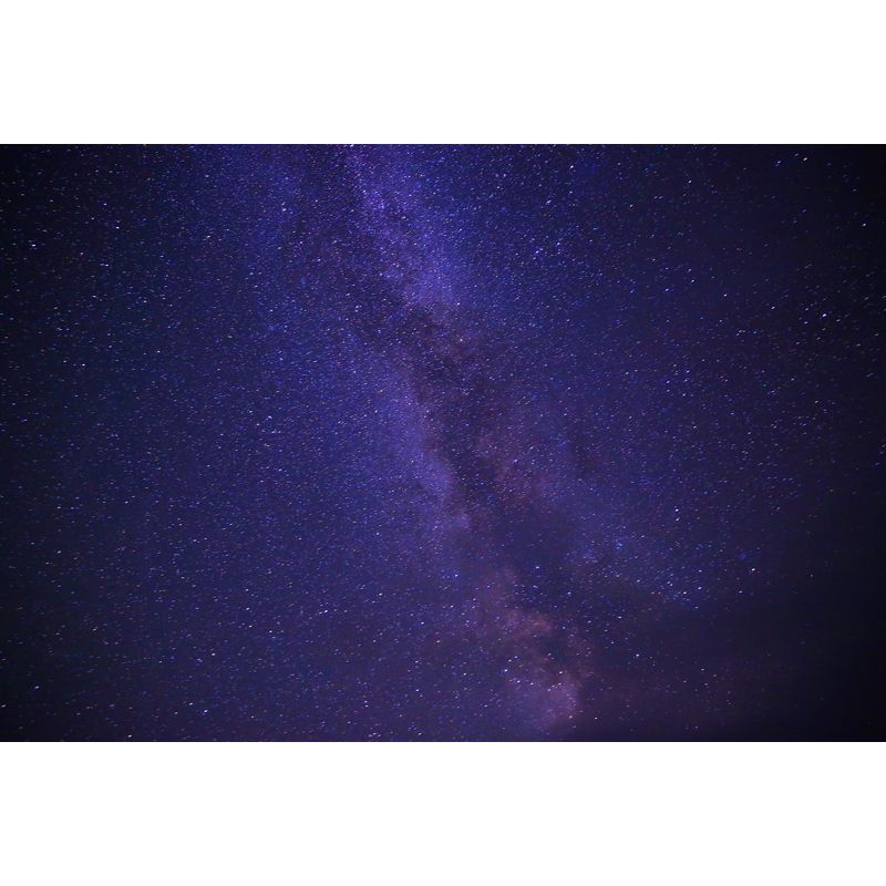 Large Constellations Scene Wall Mural Modern Outer Space Wall Covering in Purple