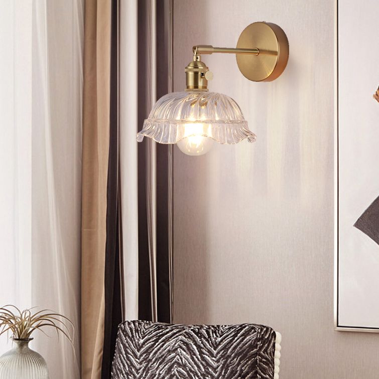 Glasgeometrische schaduw Wandlampen Modern eenvoudig