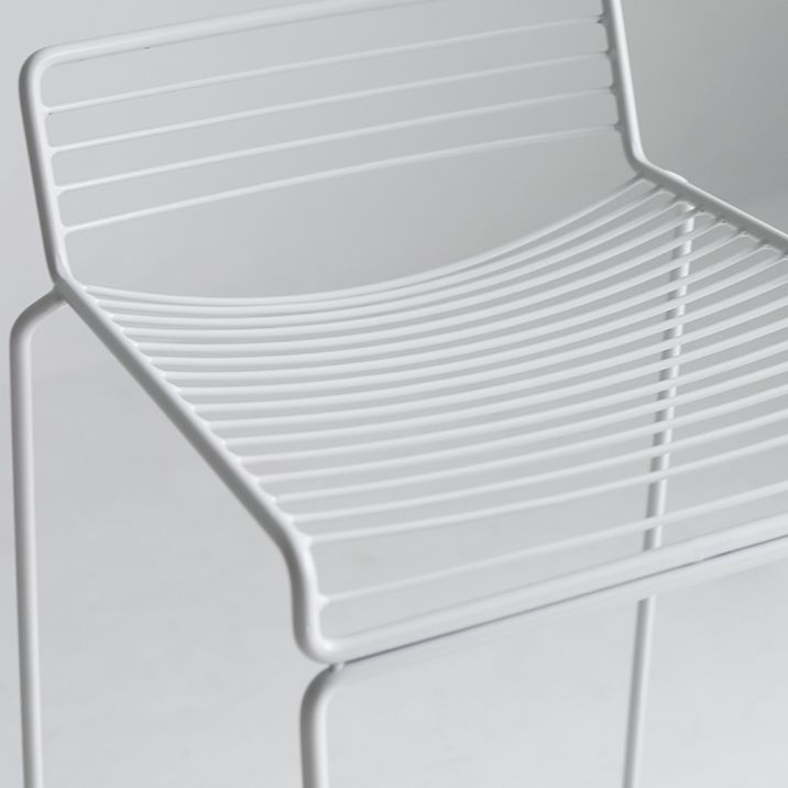 Industrial Steel Bar Height Stool Armless Bar Stool for Living Room