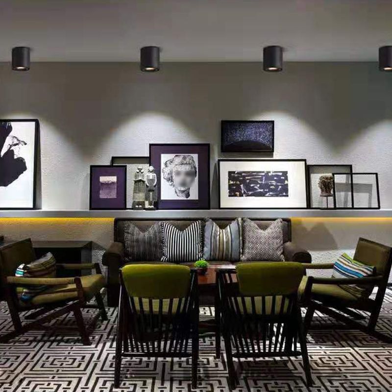 Simple Modern Style LED Folding Adjustbale Flush Mount Lighting for Living Room Dining Room Office